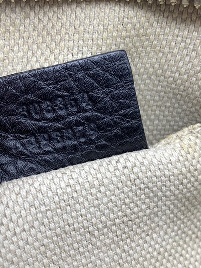 Gucci Soho Disco Tassel Black Leather Cross Body Bag