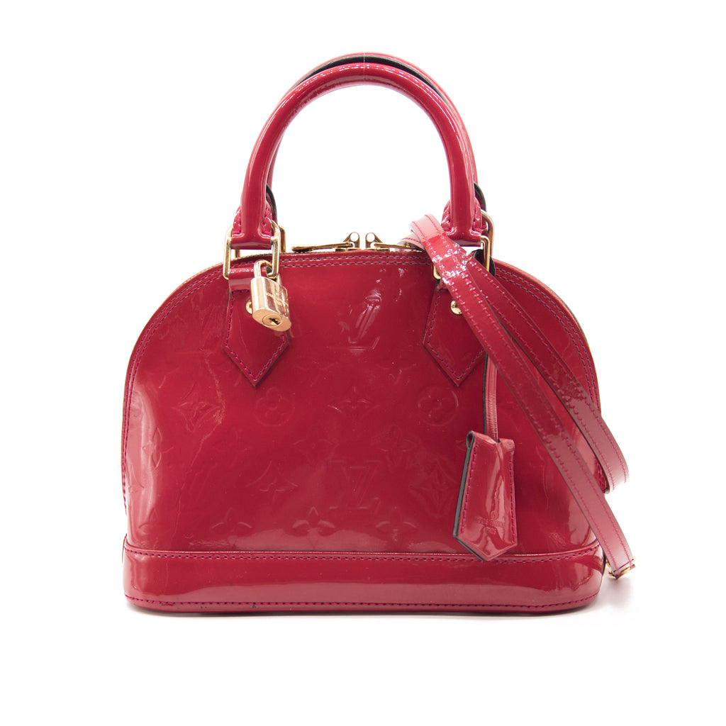LOUIS VUITTON Handbag M51925 Alma BB Patent leather/Monogram