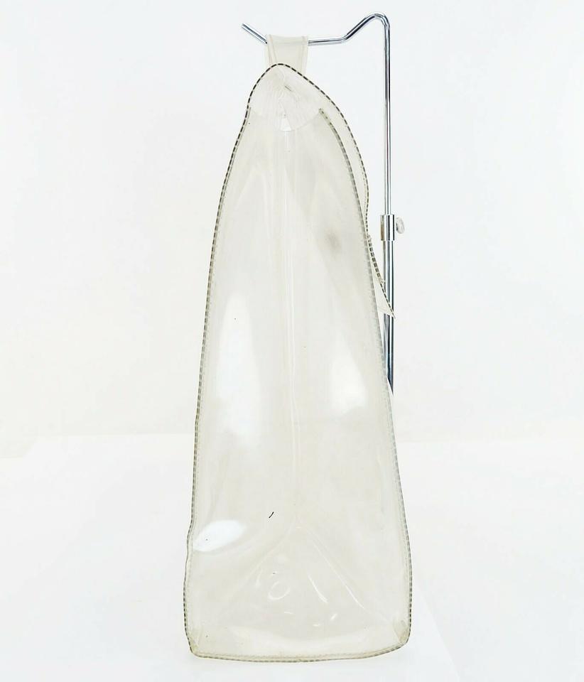 Hermès Kelly L Souvenir De L'exposition Clear Vinyl Beach Bag