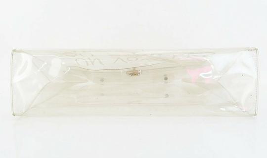 Hermès Kelly L Souvenir De L'exposition Clear Vinyl Beach Bag