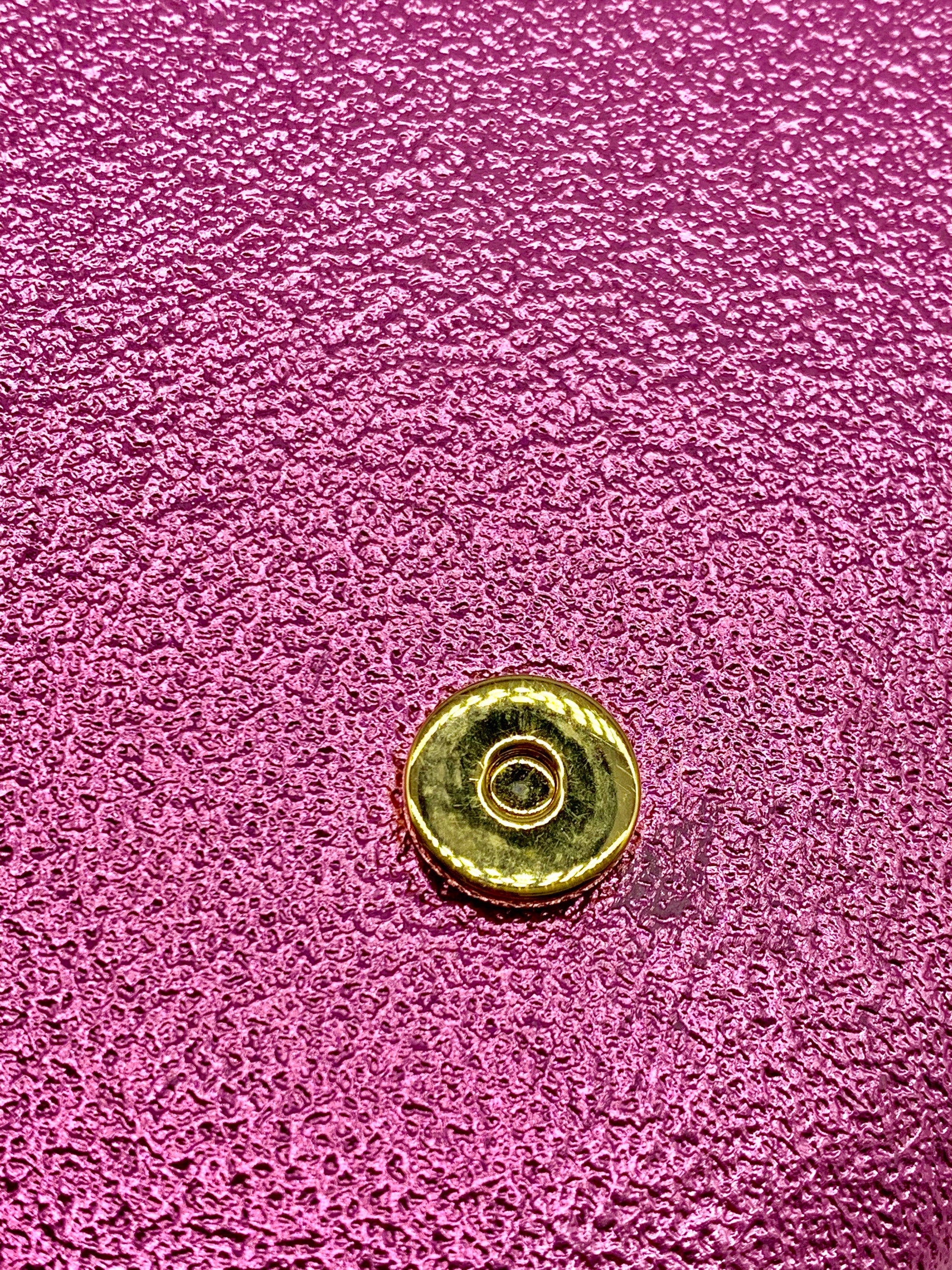 Saint Laurent Monogram Kate Cassandre Pink Leather Clutch