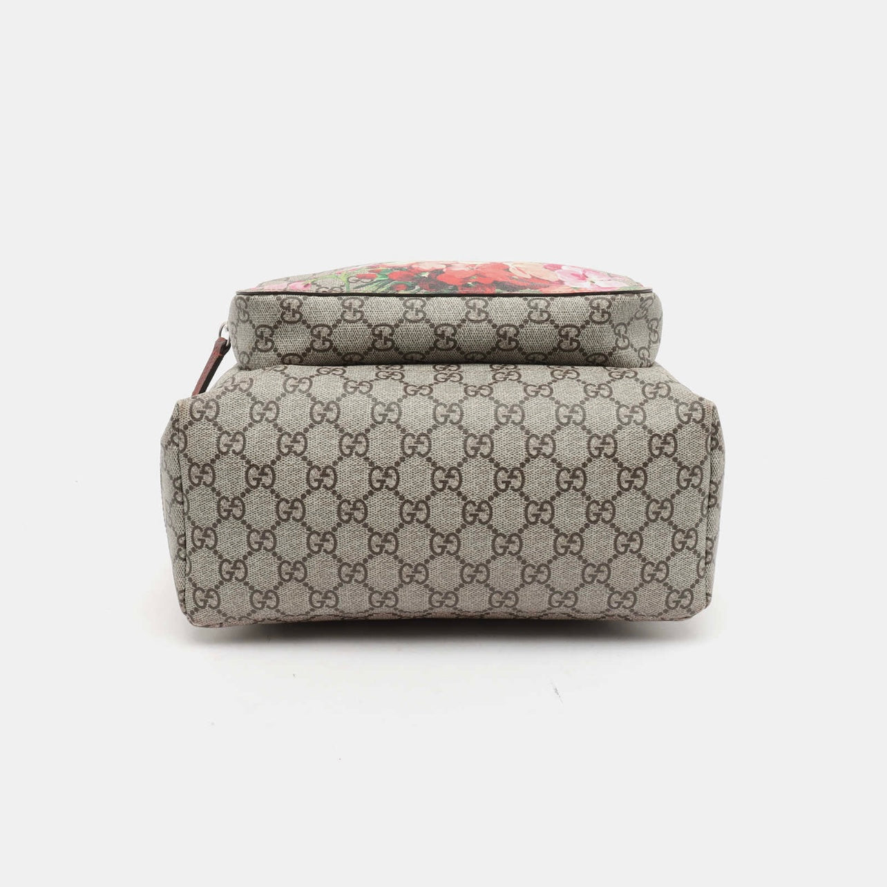 Gucci GG Supreme Monogram Blooms Medium Single Buckle Backpack Beige M -  MyDesignerly