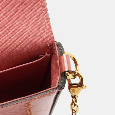 Louis Vuitton Fuchsia/Pink Monogram Vernis Valentine's Day Felicie Pochette  Bag - Yoogi's Closet