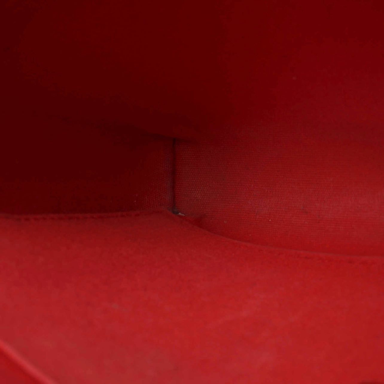 Louis Vuitton Vernis Felicie Pochette Chain Wallet Cherry