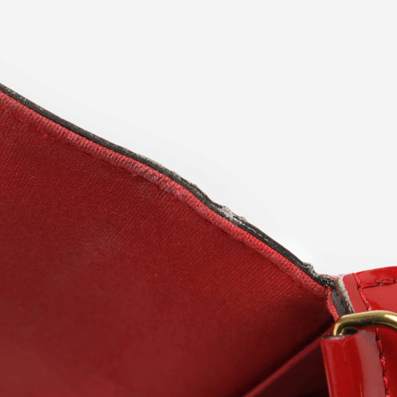 Louis Vuitton Vernis Felicie Pochette Chain Wallet Cherry - MyDesignerly