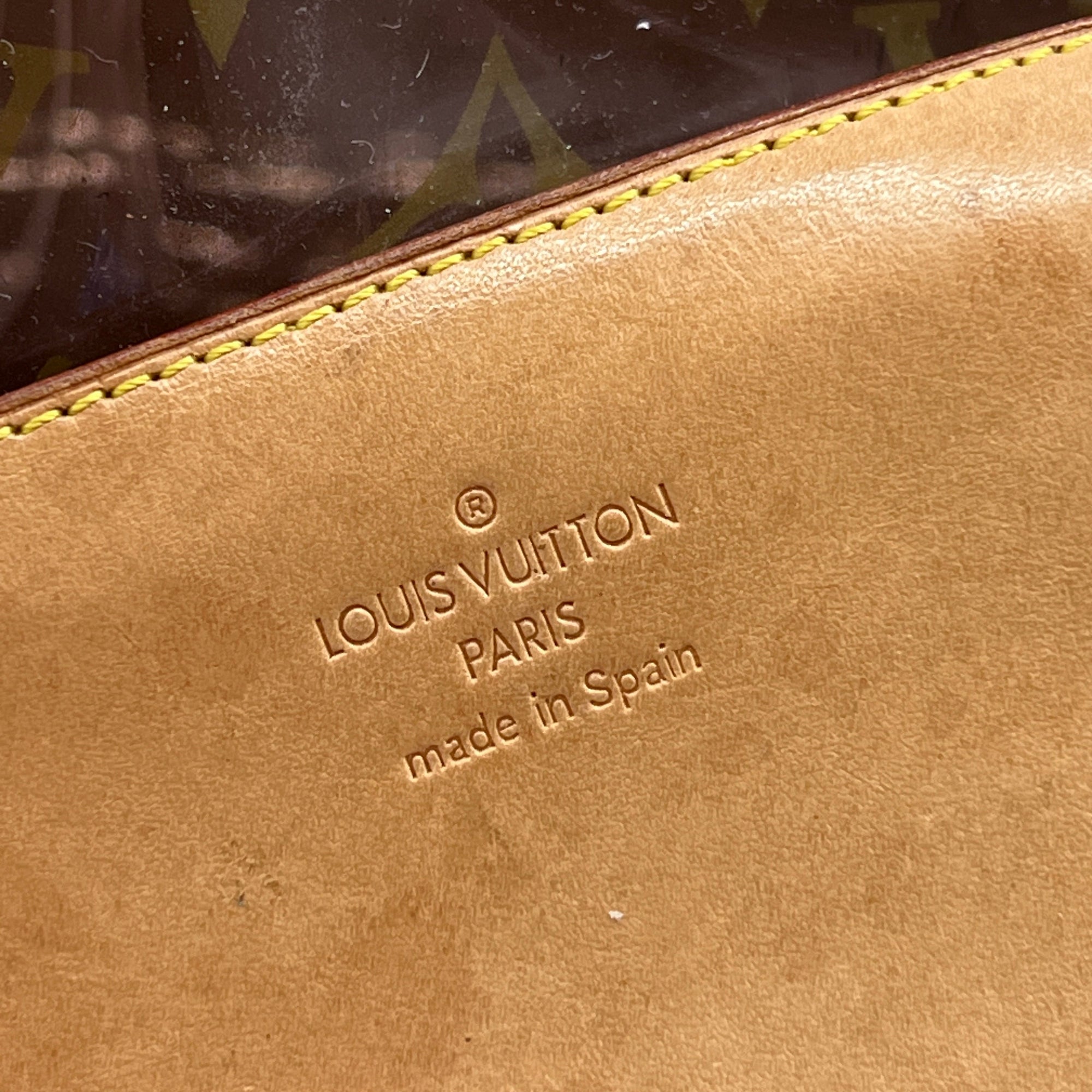 Louis Vuitton Cabas M50500 Cruise Brown Plastic Tote