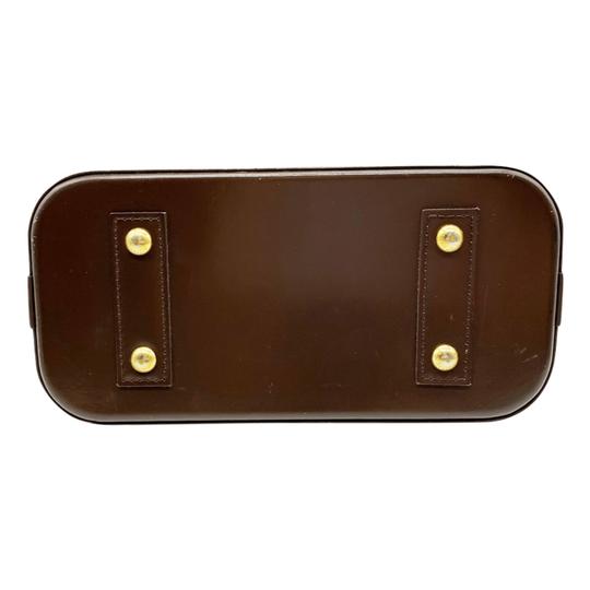 Louis Vuitton Alma Bb Brown Damier Ébène Canvas Shoulder Bag