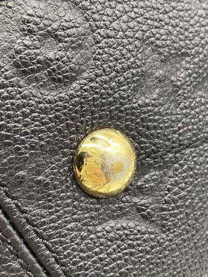 Louis Vuitton Artsy Black Monogram Empreinte Leather Hobo Bag