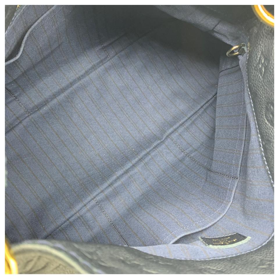 Louis Vuitton Artsy Infini Black Monogram Empreinte Leather Hobo Bag