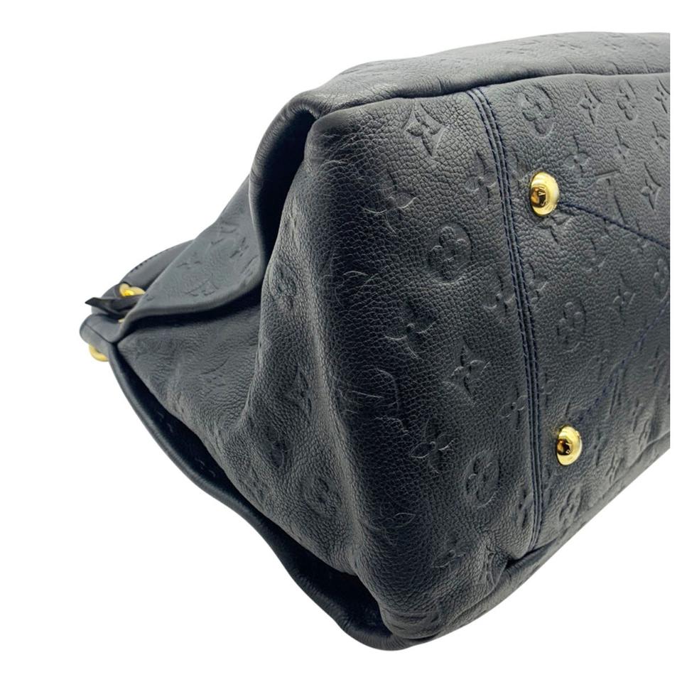 Louis Vuitton Artsy Infini Black Monogram Empreinte Leather Hobo Bag