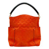 Louis Vuitton Bagatelle Empreinte Abricot Orange Calfskin Leather Hobo Bag