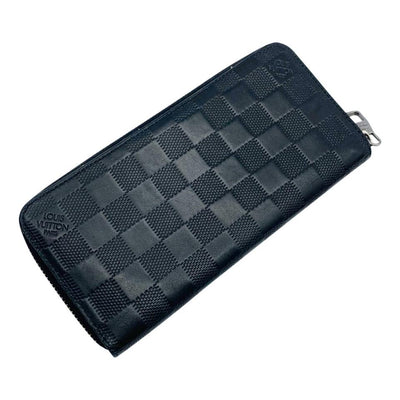 Louis Vuitton Black Damier Infini Zippy Vertical Wallet