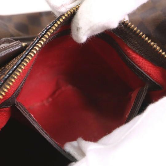 Louis Vuitton Boston Speedy Damier 25 Brown Canvas Shoulder Bag