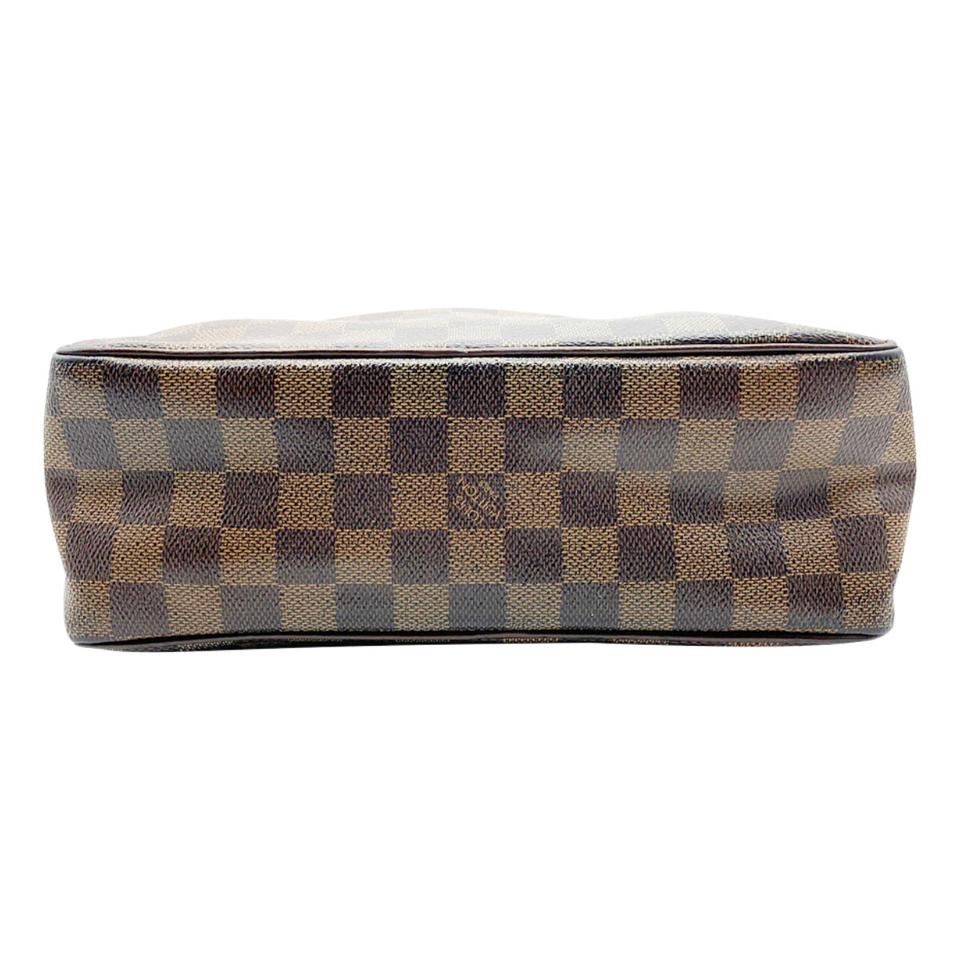 Louis Vuitton Brown Trousse De Toilette 25 Damier Ebene Cosmetic Bag