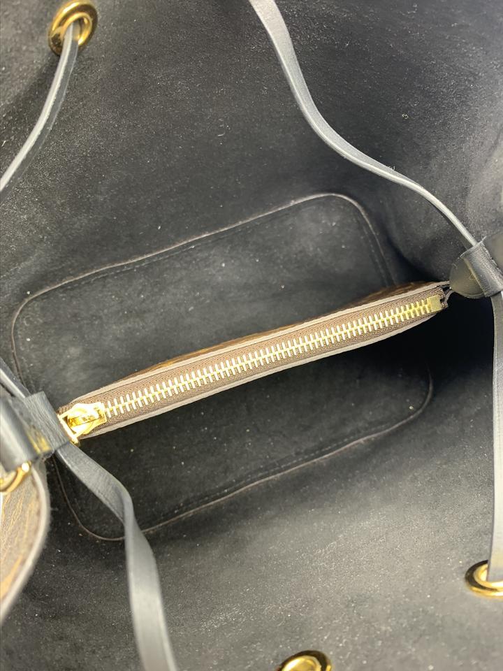 Louis Vuitton Bucket Neonoe Noir Black Monogram Canvas Shoulder Bag