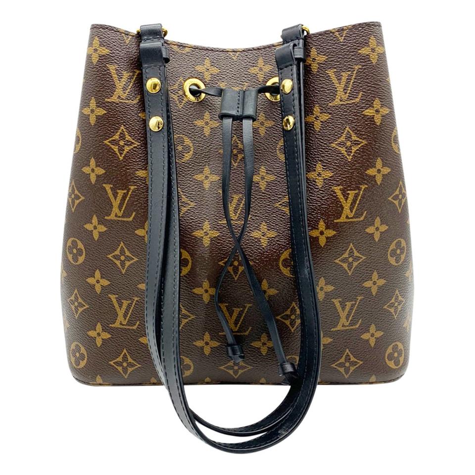 Louis Vuitton Bucket Neonoe Noir Black Monogram Canvas Shoulder Bag