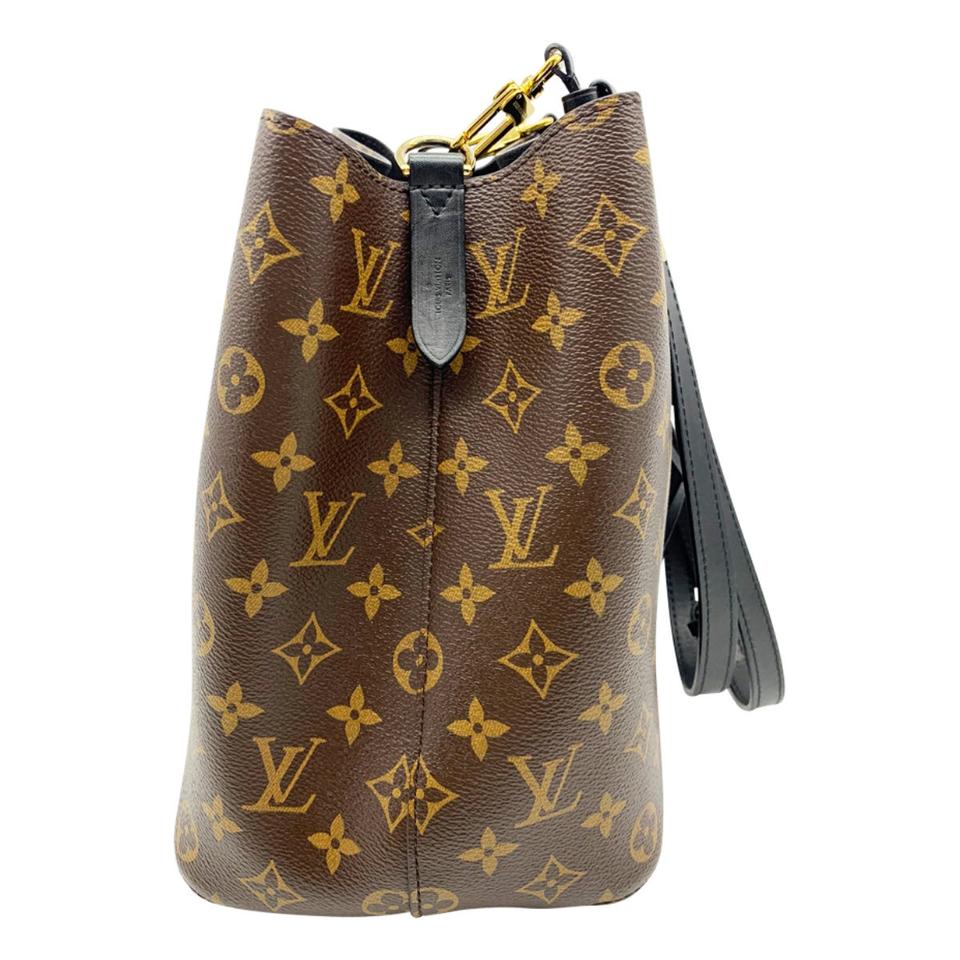 Louis Vuitton Bucket Neonoe Noir Black Monogram Canvas Shoulder Bag