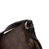Louis Vuitton Chain Pallas Clutch Black Brown Monogram Canvas Shoulder Bag