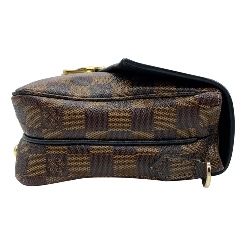 Louis Vuitton Clapton Black Damier Ébène Canvas Cross Body Bag