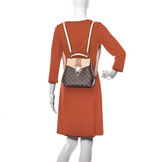 louis vuitton clapton backpack Louis Vuitton Clapton Mini Brown Damier Ebene Canvas Backpack