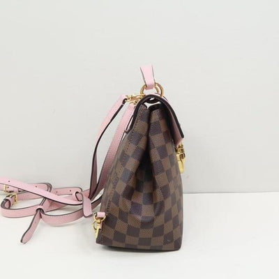 Louis Vuitton Clapton Mini Brown Damier Ebene Canvas Backpack