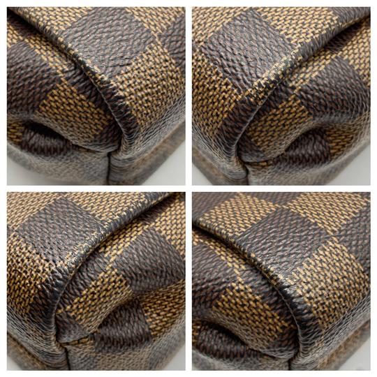Croisette cloth handbag Louis Vuitton Brown in Cloth - 25283044