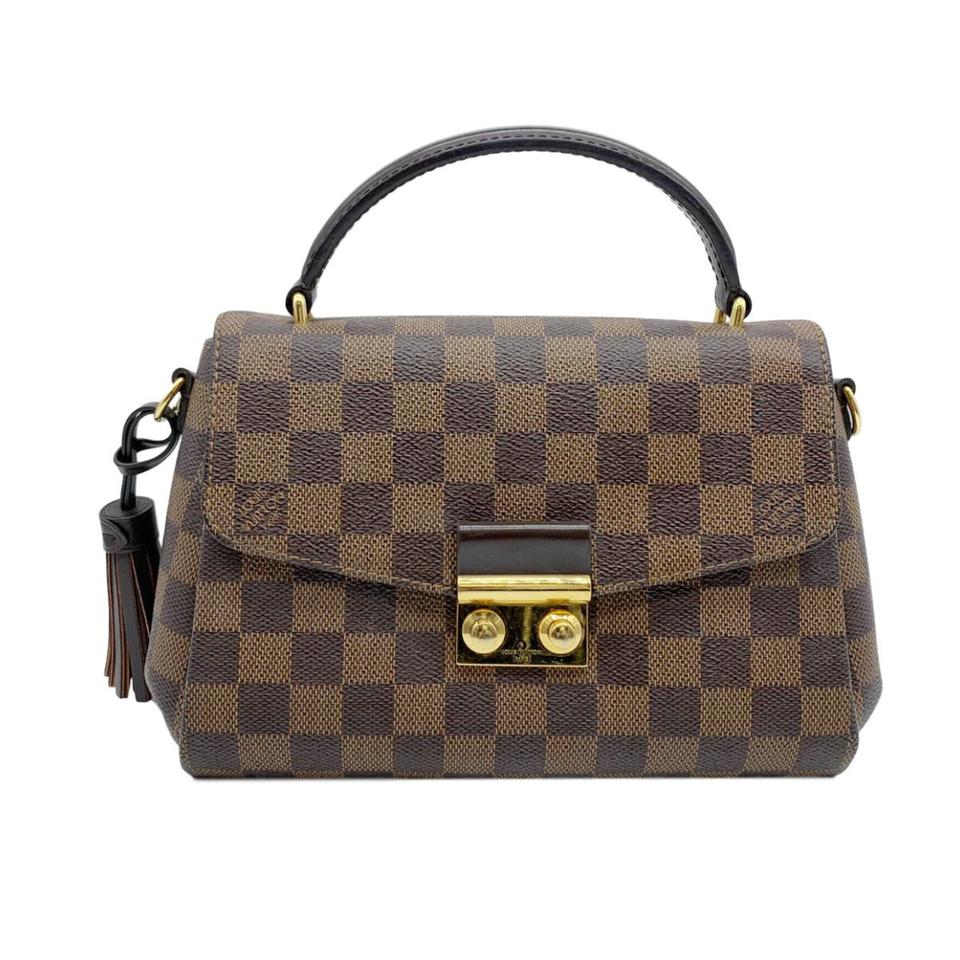 Louis Vuitton Croisette Damier Ebene Canvas Shoulder Bag