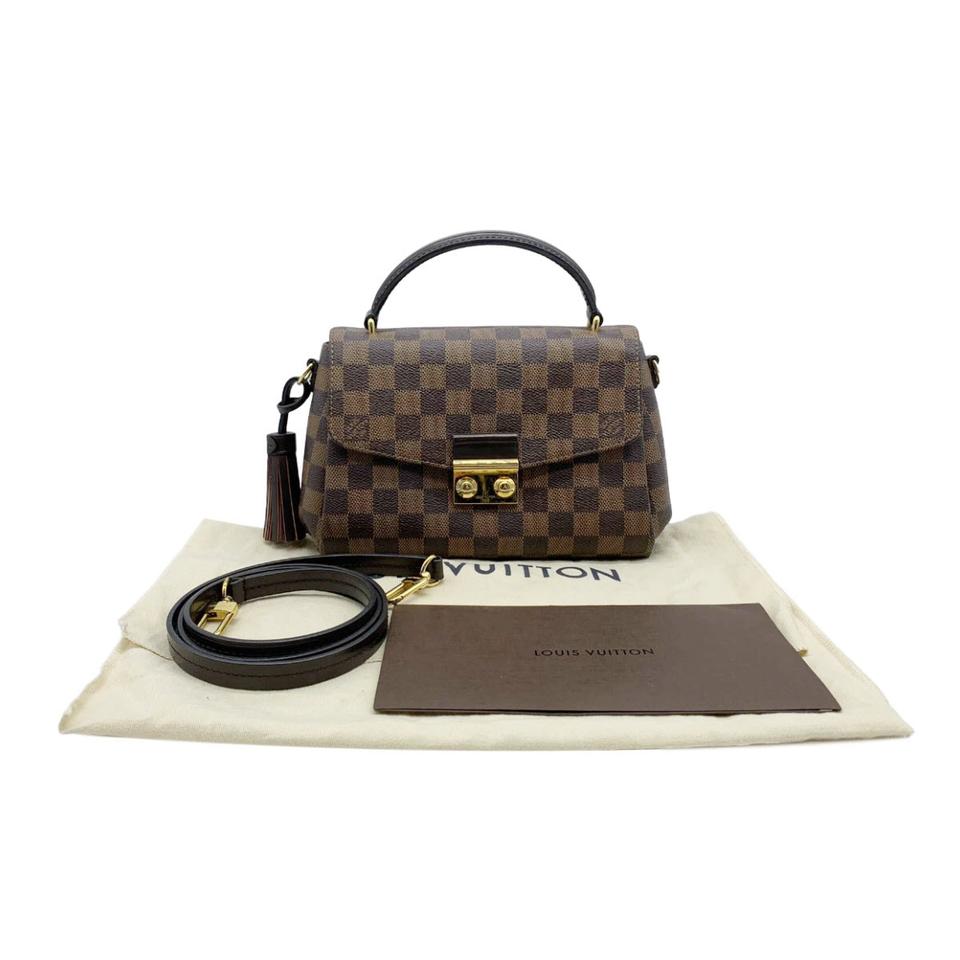 Louis Vuitton Croisette Damier Ebene Canvas Shoulder Bag