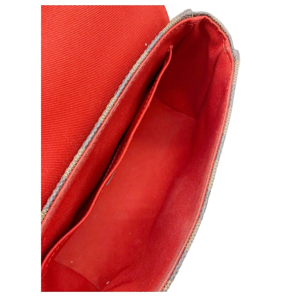 Louis Vuitton Croisette Damier Ebene Canvas Shoulder Bag