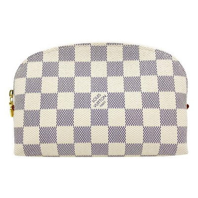 Louis Vuitton Damier Azur Pouch Clutch 2020 Cosmetic Bag