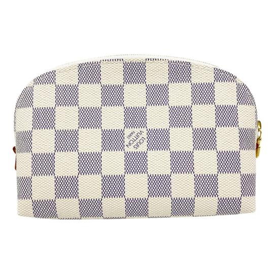 Louis Vuitton Damier Azur Pouch Clutch 2020 Cosmetic Bag