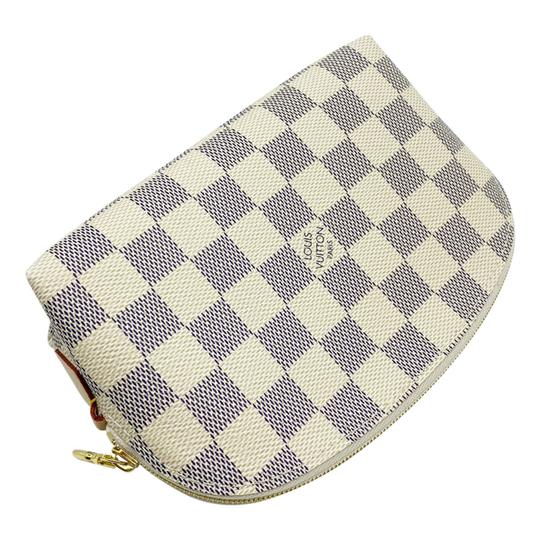 Louis Vuitton Damier Azur Pouch Clutch 2020 Cosmetic Bag