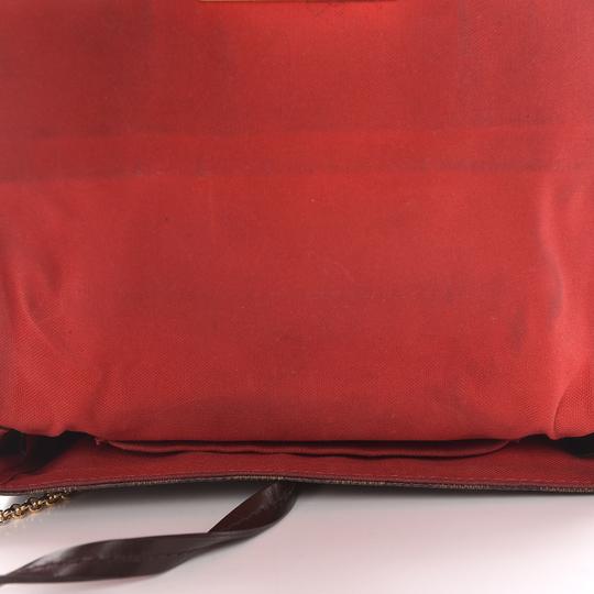 Louis Vuitton Favorite Damier Ebene Pm Brown Coated Canvas Clutch