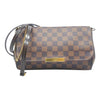 Louis Vuitton Favorite Mm Brown Damier Ebene Canvas Shoulder Bag