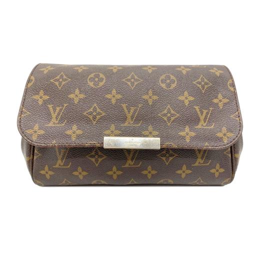 Louis Vuitton Favorite Mm Brown Monogram Canvas Shoulder Bag