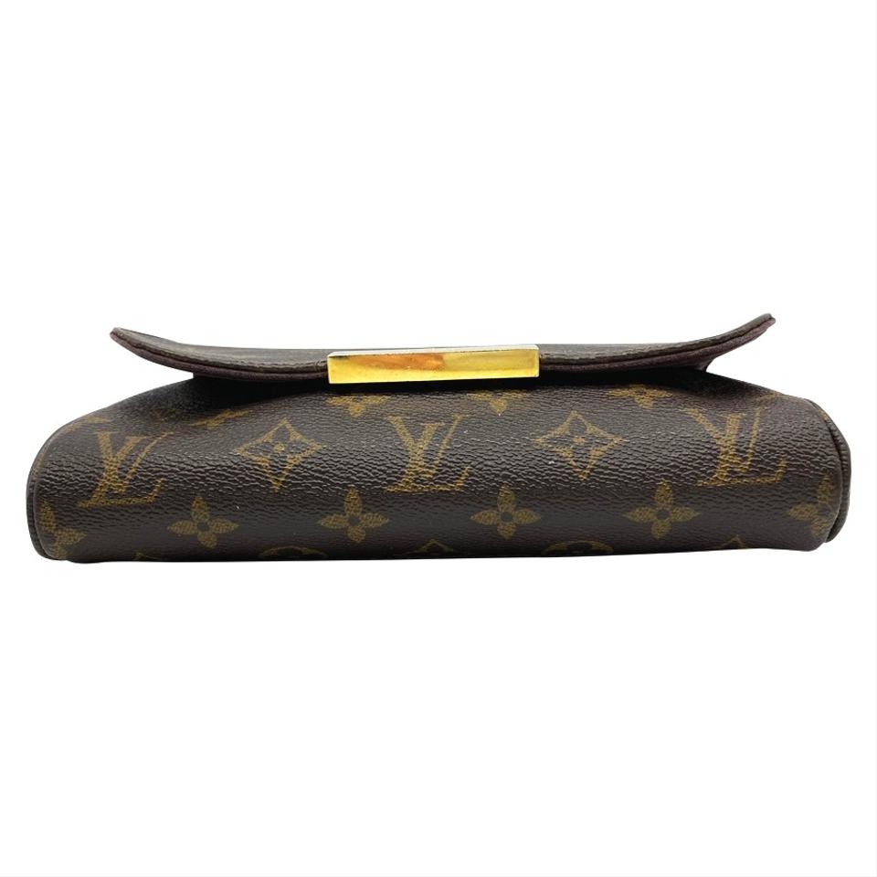 Louis Vuitton Favorite Pm Brown Monogram Canvas Shoulder Bag