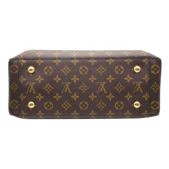 Louis Vuitton Flower Caramel Brown Monogram Canvas Tote