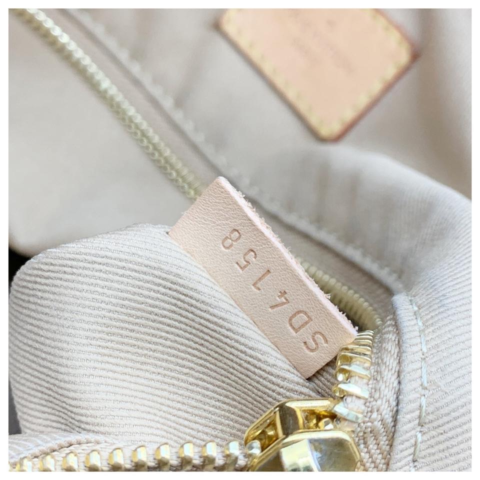 Louis Vuitton Graceful 2018 Mm White Damier Azur Canvas Tote