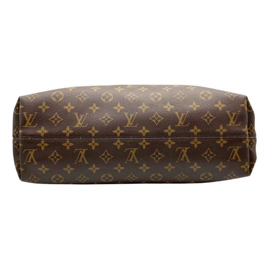 Louis Vuitton Graceful Hobo Mm Brown Monogram Canvas Tote