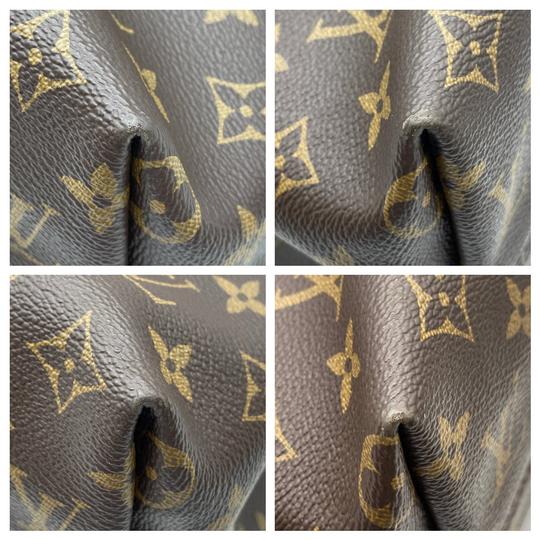 Louis Vuitton Graceful Hobo Mm Brown Monogram Canvas Tote
