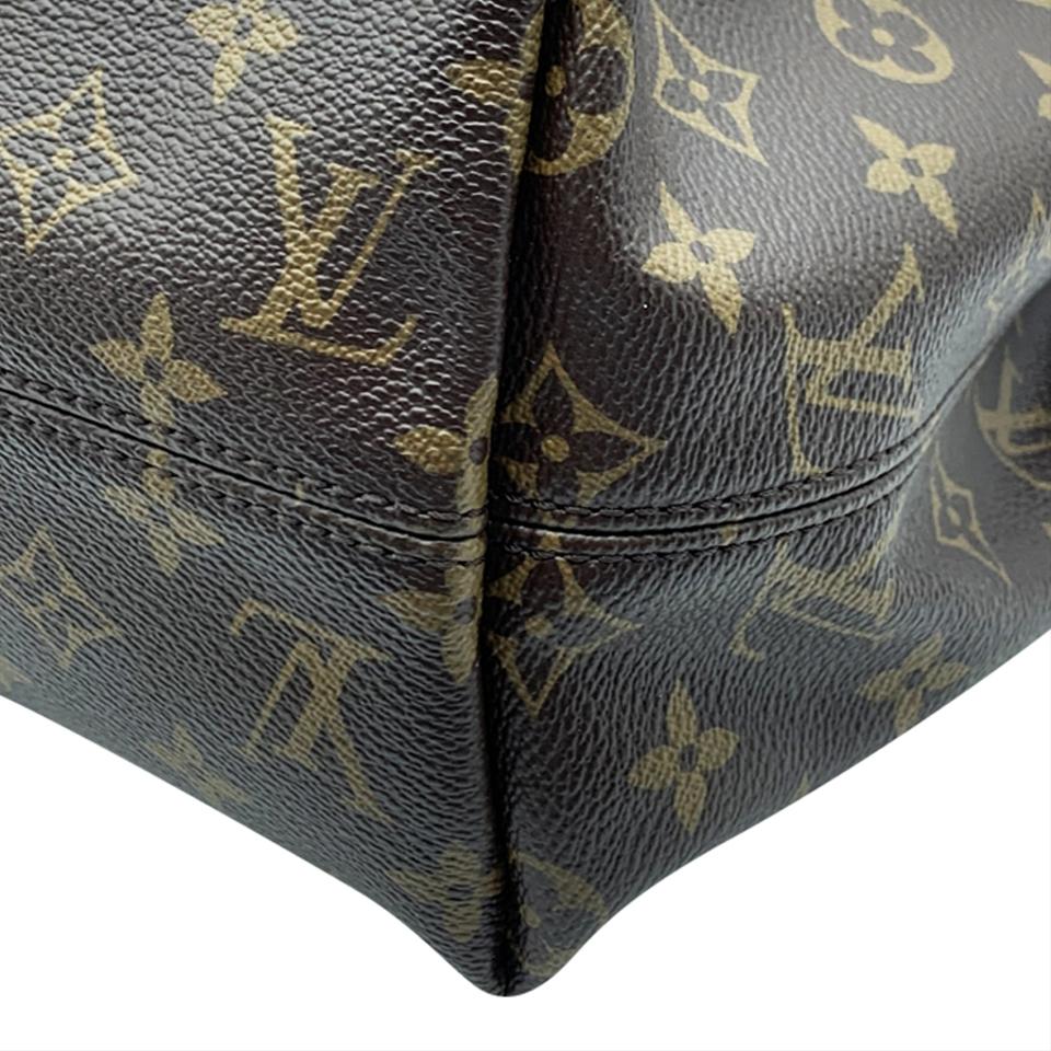Louis Vuitton Graceful Pivoine MM hobo shoulder tote bag