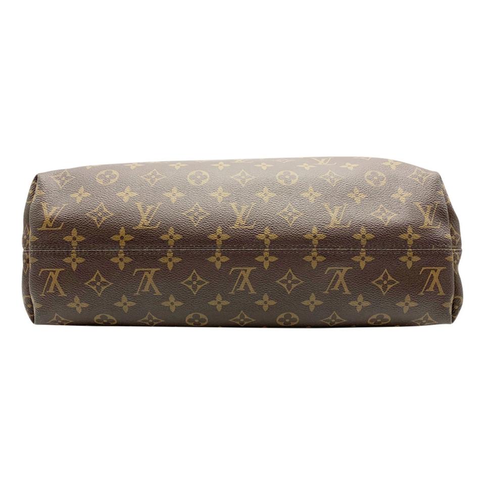 Louis Vuitton Graceful Mm Pivoine Brown Monogram Canvas Hobo Bag