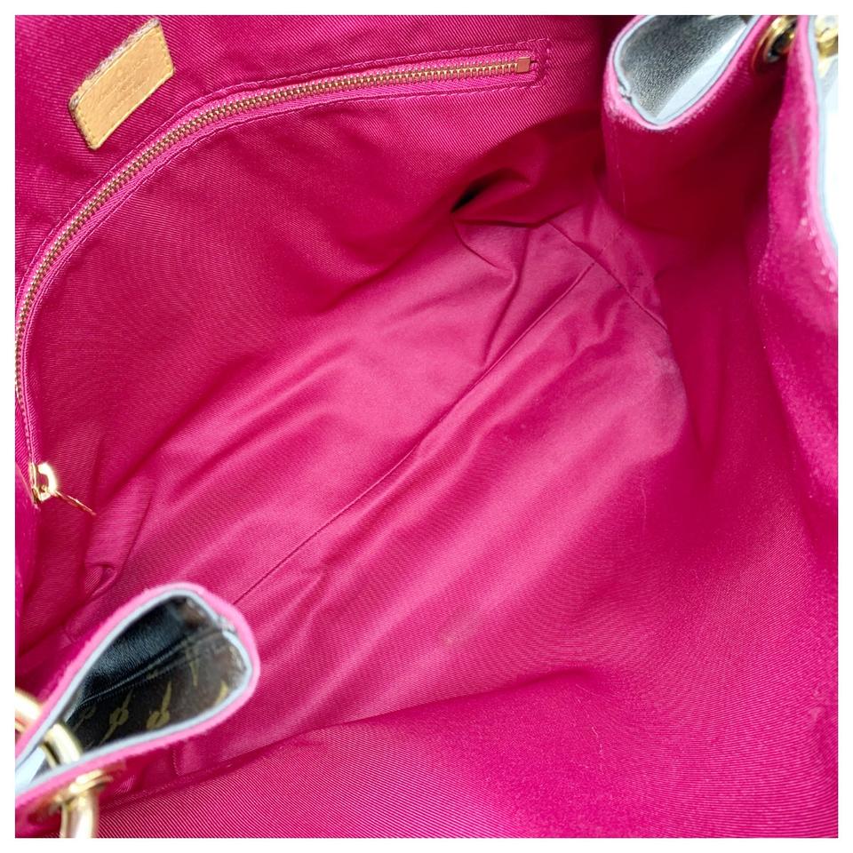 Louis Vuitton Graceful Mm Pivoine Brown Monogram Canvas Hobo Bag