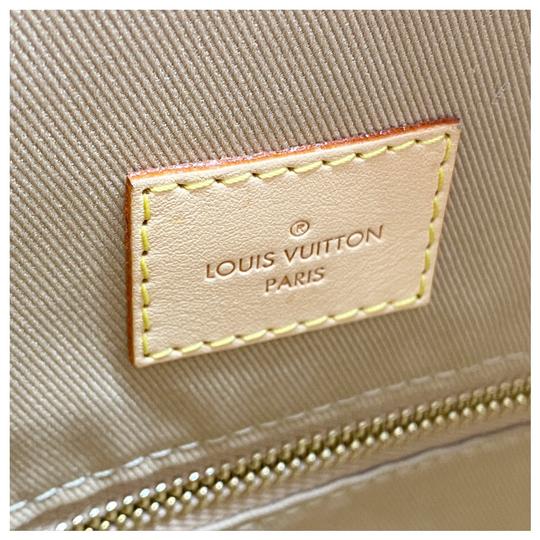 Louis Vuitton Graceful Mm White Damier Azur Canvas Hobo Bag