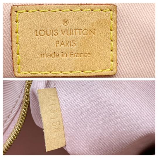 Louis Vuitton Graceful Pm Rose Ballerine White Damier Azur Canvas Hobo -  MyDesignerly