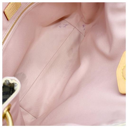 Louis Vuitton Graceful Pm 2018 Ballerine White Damier Azur Canvas Hobo Bag