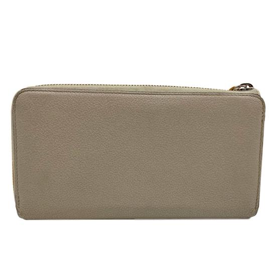 Louis Vuitton Grey Galet Veau Cachemire Leather Comete Wallet