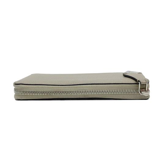 Louis Vuitton Grey Galet Veau Cachemire Leather Comete Wallet