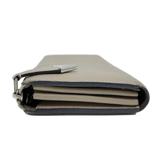 Louis Vuitton Grey Galet Veau Cachemire Leather Comete Wallet