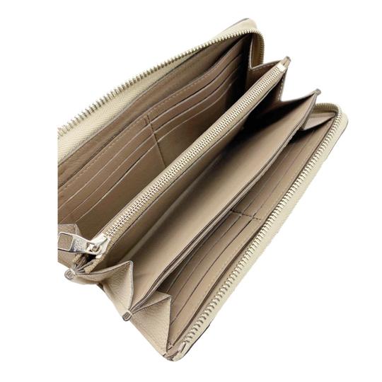 Louis Vuitton Grey Galet Veau Cachemire Leather Comete Wallet